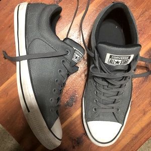 Grey Converse All Star Sneakers